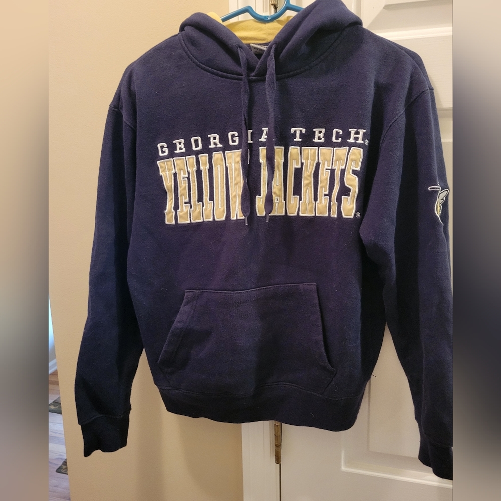 Georgia Tech Hoodie, Men's Small (Unisex)